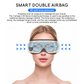 Eye Massager 6D Smart Airbag Vibration Eye Care Instrument Hot Compress Bluetooth Eye Massage