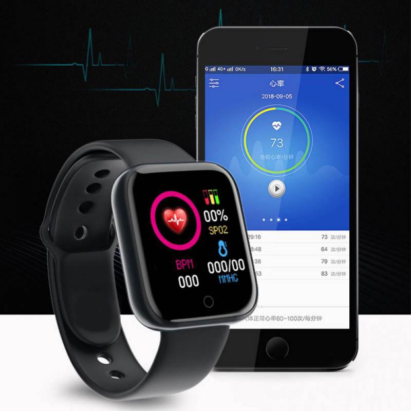 Fitness Tracker Multifunctional Smart Watch